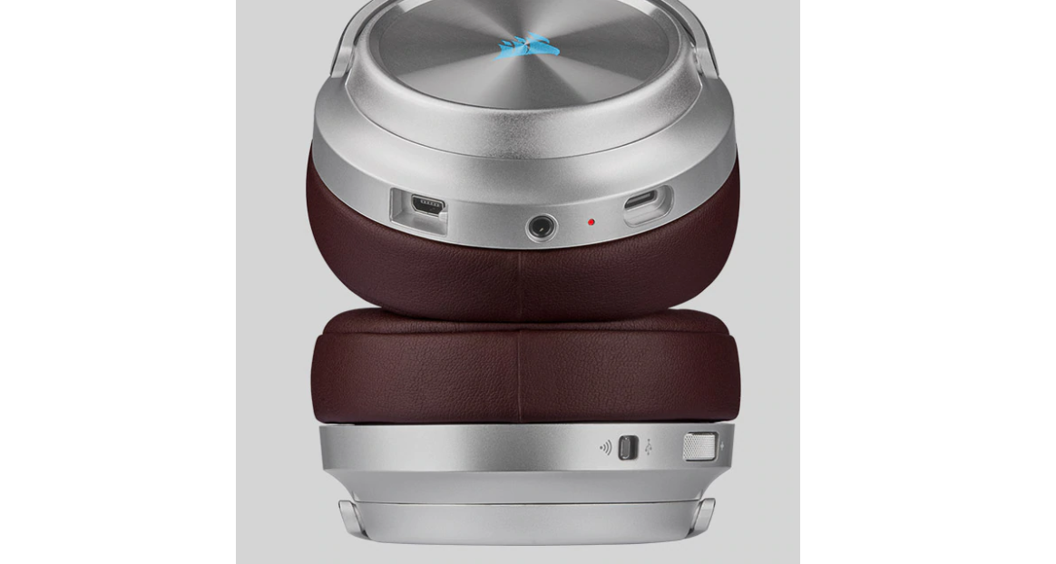 Tai nghe không dây Corsair Virtuoso RGB SE Espresso - CA-9011181-AP trang bị đệm da Memory foam êm ái